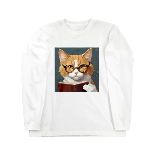 秘書猫丸 Long Sleeve T-Shirt