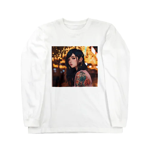 lofi girlNO.9 Long Sleeve T-Shirt