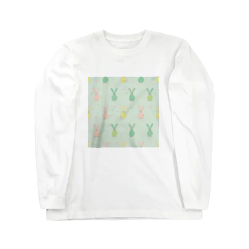 うさぎ柄8 Long Sleeve T-Shirt