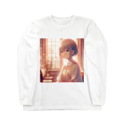 Sunlit Serenity ロングスリーブTシャツ