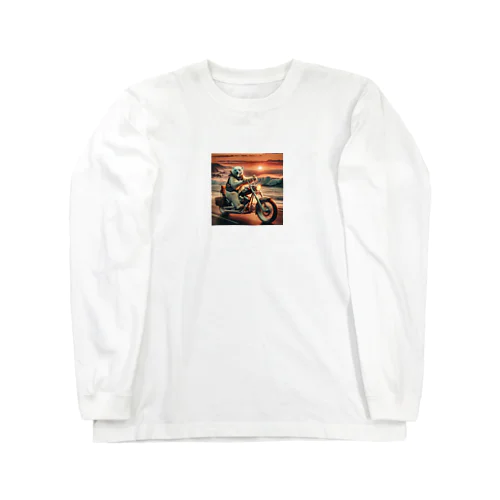 北極の風景 Long Sleeve T-Shirt