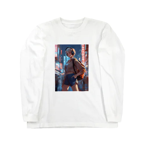 lofi girlNO.20 ロングスリーブTシャツ