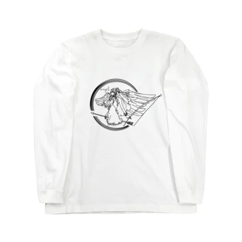 天使の線画 Long Sleeve T-Shirt