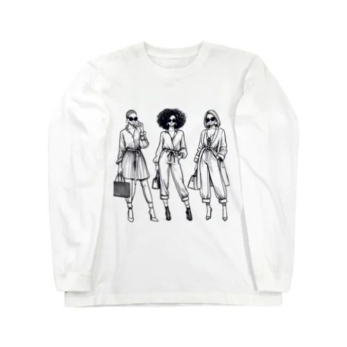 負けず嫌いな女たち Long Sleeve T-Shirt