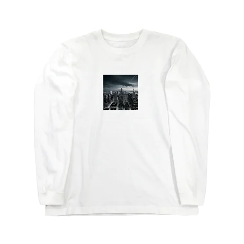 夜の街並み Long Sleeve T-Shirt