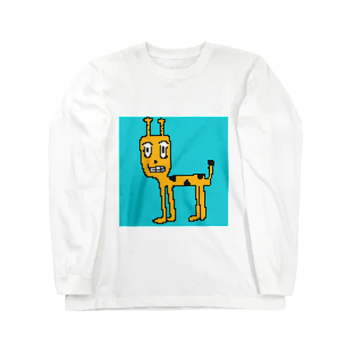 crazy giraffe ロングスリーブTシャツ