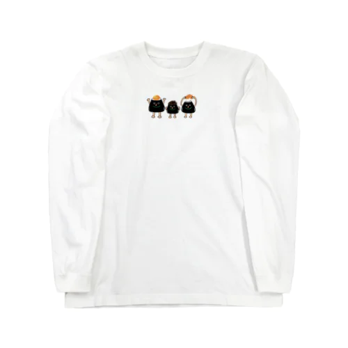 おにぎり達の半袖、長袖tシャツ、パーカー誕生！ Long Sleeve T-Shirt