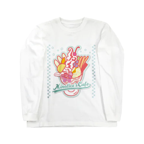 Minotica's Cafe（Brick_tone） Long Sleeve T-Shirt