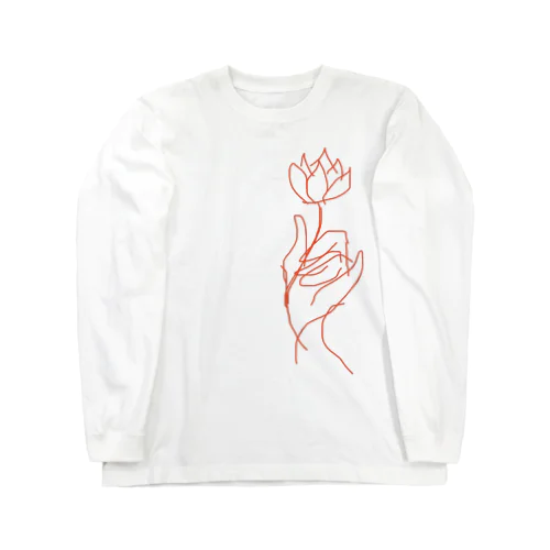 蓮華 Long Sleeve T-Shirt