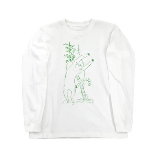 バンザイ猫シリーズNo.３ Long Sleeve T-Shirt