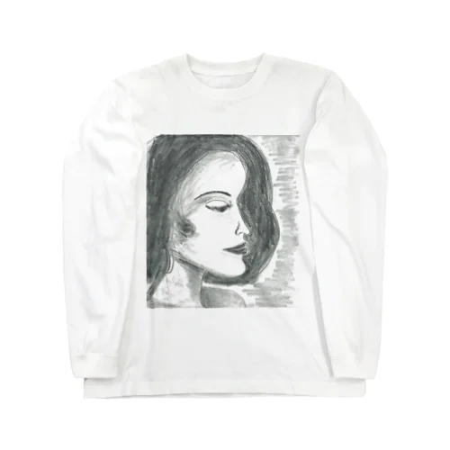 A mysterious girls Long Sleeve T-Shirt