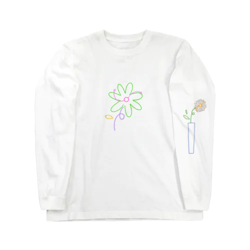 宇宙に水と光を🌷c Long Sleeve T-Shirt