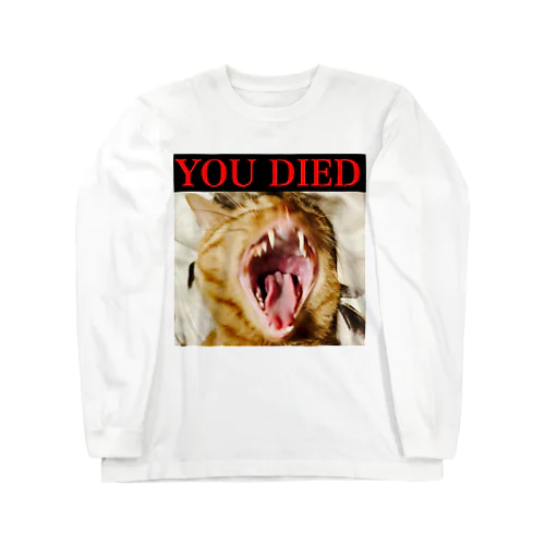 けんぱちくん(YOU DIED) ロングスリーブTシャツ