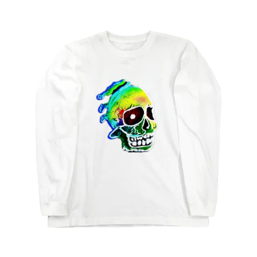 ドクロ💀3 ロングスリーブTシャツ