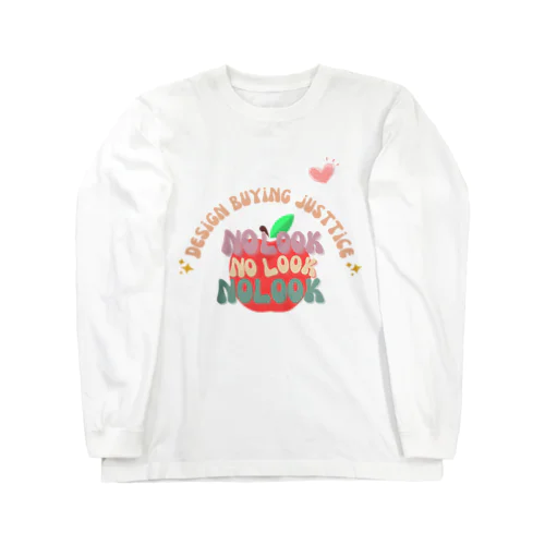 白ノールック Long Sleeve T-Shirt