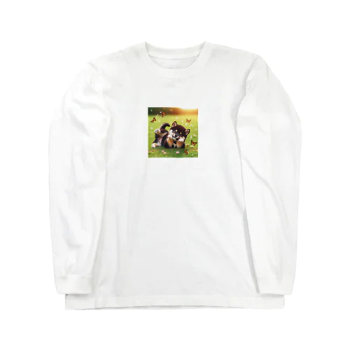 チビ黒柴 Long Sleeve T-Shirt