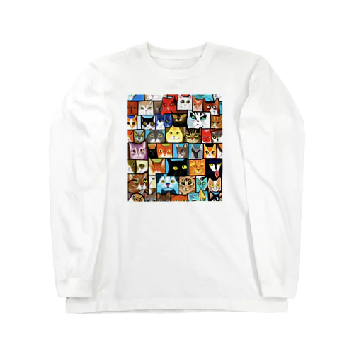 PAC (ポップアートキャット) Long Sleeve T-Shirt