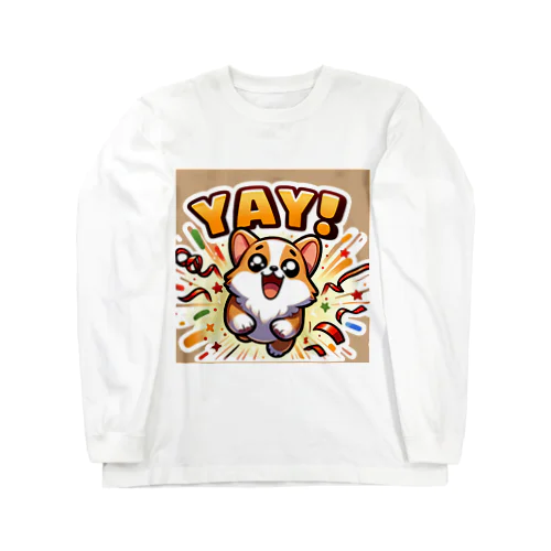 超キュートな柴犬 Long Sleeve T-Shirt