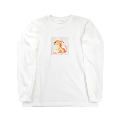 火の世界に生まれたドラゴン Long Sleeve T-Shirt