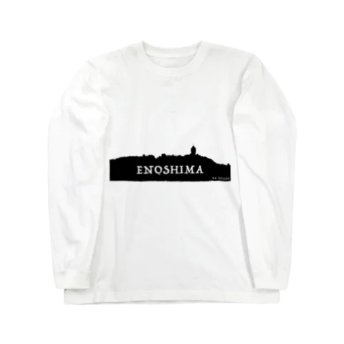 江の島シルエット1 Long Sleeve T-Shirt