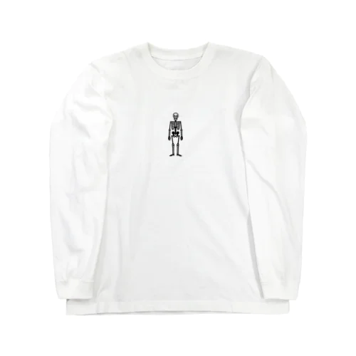 オシャレなガイコツ Long Sleeve T-Shirt