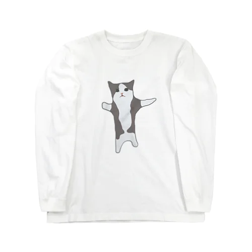 Happy cat ロングスリーブTシャツ