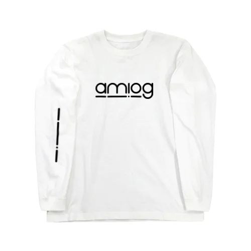 Amlog Black Logo Collection ロングスリーブTシャツ