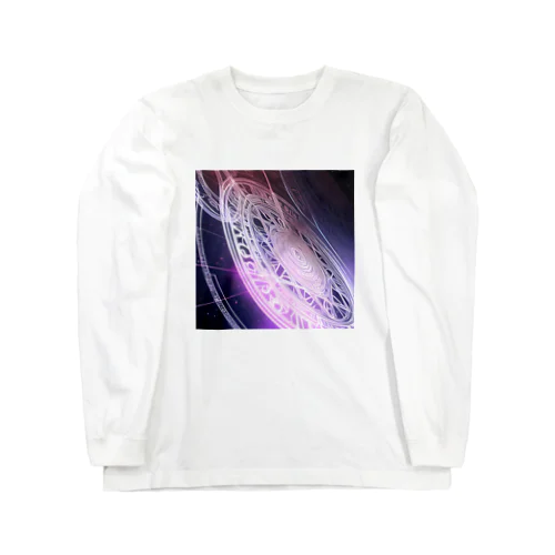 不思議模様・サークル Long Sleeve T-Shirt