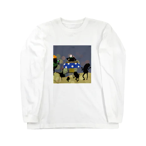 ダンスもじゃ Long Sleeve T-Shirt