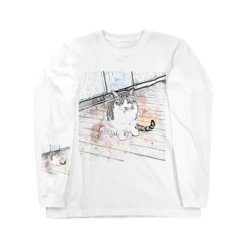 ツンデレ猫TAIKO Long Sleeve T-Shirt