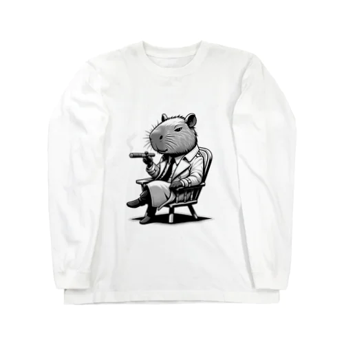 カピバラボス Long Sleeve T-Shirt