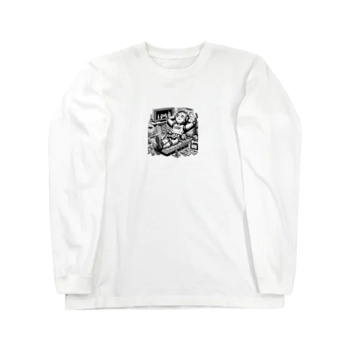 働いたら負け（ロボ） Long Sleeve T-Shirt