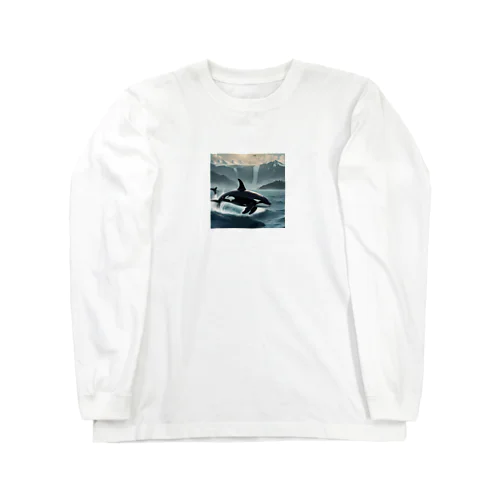 シャチ Long Sleeve T-Shirt