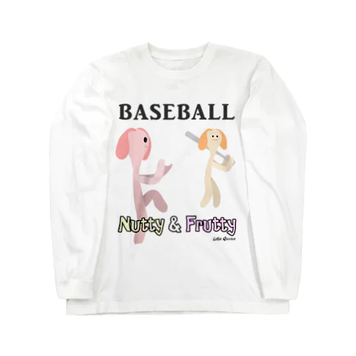 ナッティ・フルッティ　“ベースボール” Long Sleeve T-Shirt
