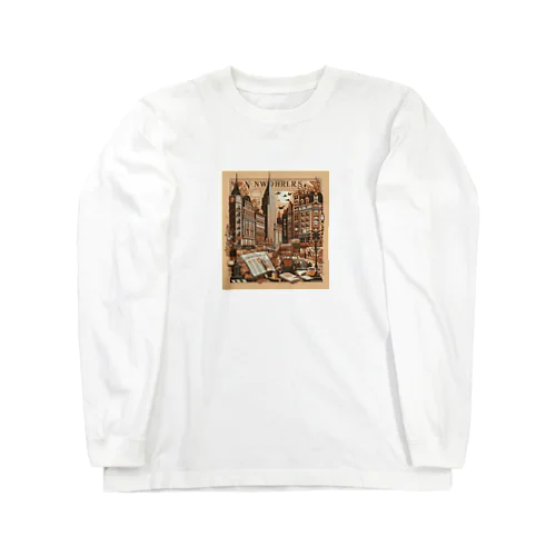 セピア色の街 Long Sleeve T-Shirt