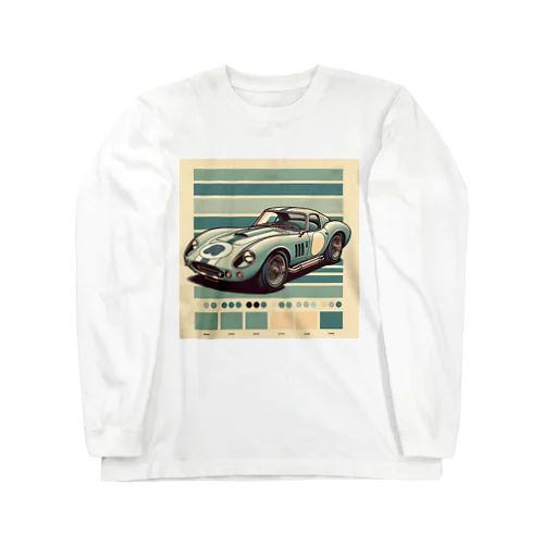 レトロなスポーツカー Long Sleeve T-Shirt