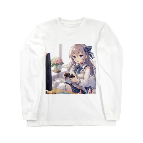 ゲーム女子 ロングスリーブTシャツ