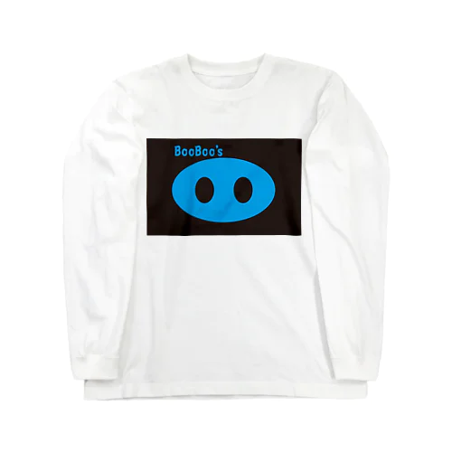 BooBoo's OO Blue ロングスリーブTシャツ