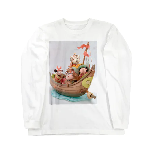 気の合う友と航海　なでしこ1478 Long Sleeve T-Shirt