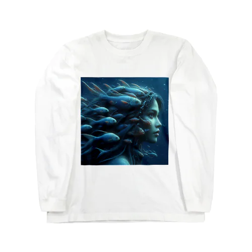 魚群の女王 Long Sleeve T-Shirt