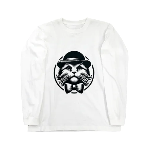 ジェントルねこ Long Sleeve T-Shirt