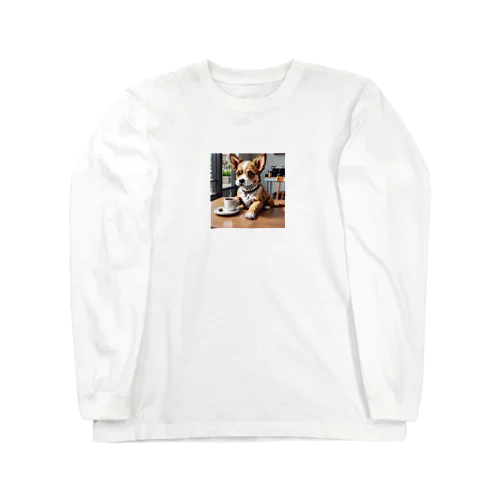 coffee dog Long Sleeve T-Shirt