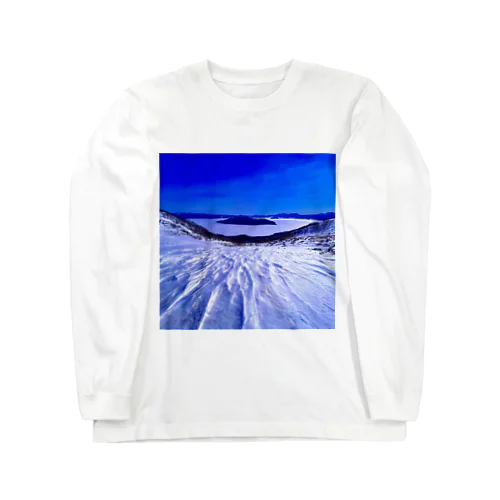 屈斜路湖 Long Sleeve T-Shirt