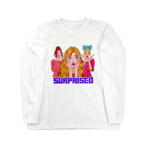 Surprised❽ Long Sleeve T-Shirt