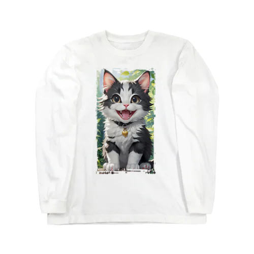 子猫は元気 Long Sleeve T-Shirt