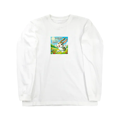 元気なウサギ Long Sleeve T-Shirt