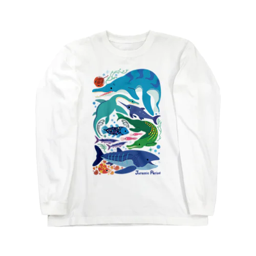 ジュラ紀の海のいきもの Long Sleeve T-Shirt