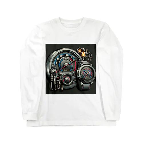 時間のダッシュボード Long Sleeve T-Shirt