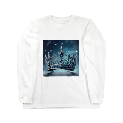 ブルーの幻想的なティアラ Long Sleeve T-Shirt