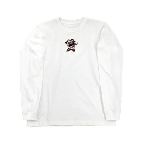 ヒップホップ パグ Long Sleeve T-Shirt